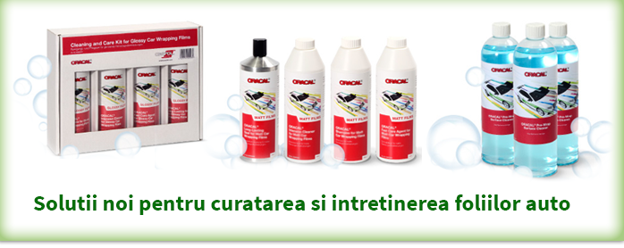 Solutii noi pentru curatarea si intretinerea foliilor auto